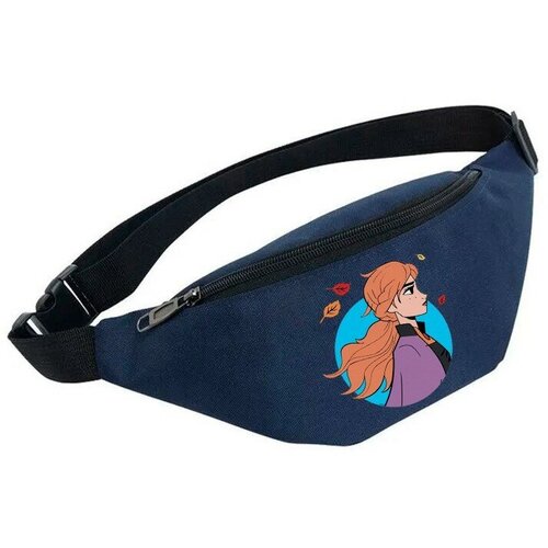 фото Сумка поясная noname, синий