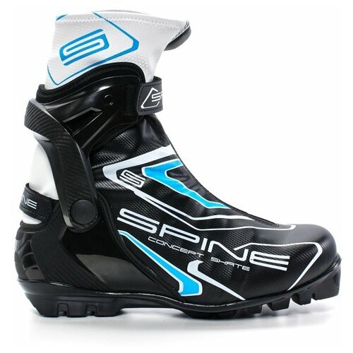 фото Лыжные ботинки spine concept skate 496/1, черный/синий
