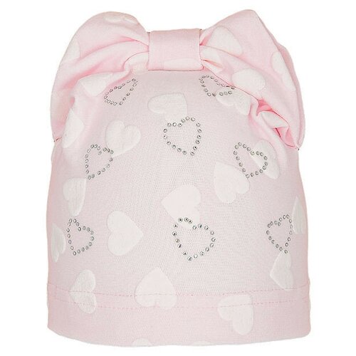 фото Шапка mialt, размер 44-46, розовый