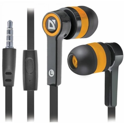 Наушники с микрофоном гарнитура вкладыши DEFENDER Pulse 420 проводные12 м вкладыши 550₽