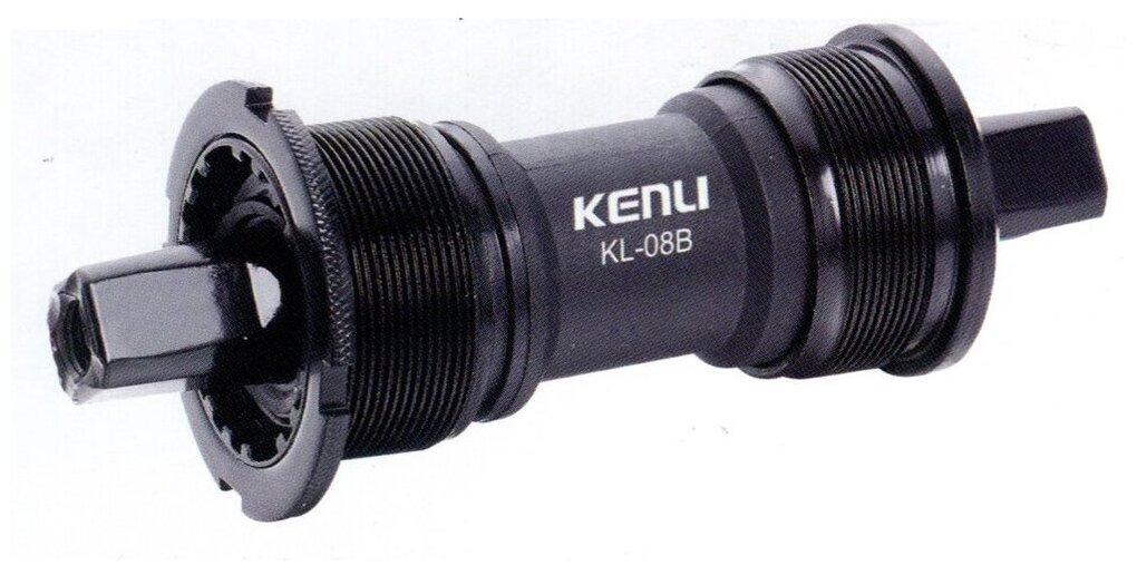 фото Полукартридж каретки KL-08B 68x127.5мм, 1.37'x24tpi, под квадрат, сталь/пластик/160090