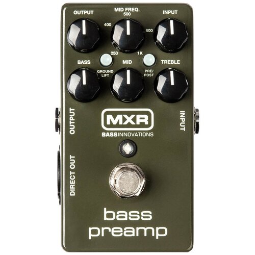 фото Dunlop педаль m81 mxr bass preamp