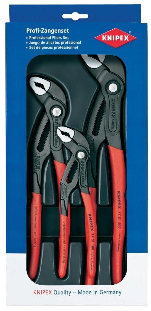 Набор инструментов Cobra KNIPEX KN-002009V02