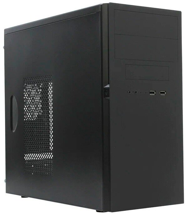 Корпус для компьютера Powerman ES725 PM-450ATX Mini-Tower 6184448 black