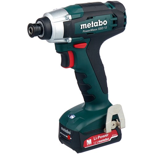 Аккумуляторная ударная дрель-шуруповерт Metabo PowerMaxx SSD 12 601114500 25999₽