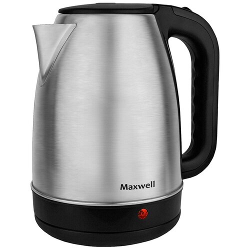 фото Чайник maxwell mw-1001 mc, silver/black