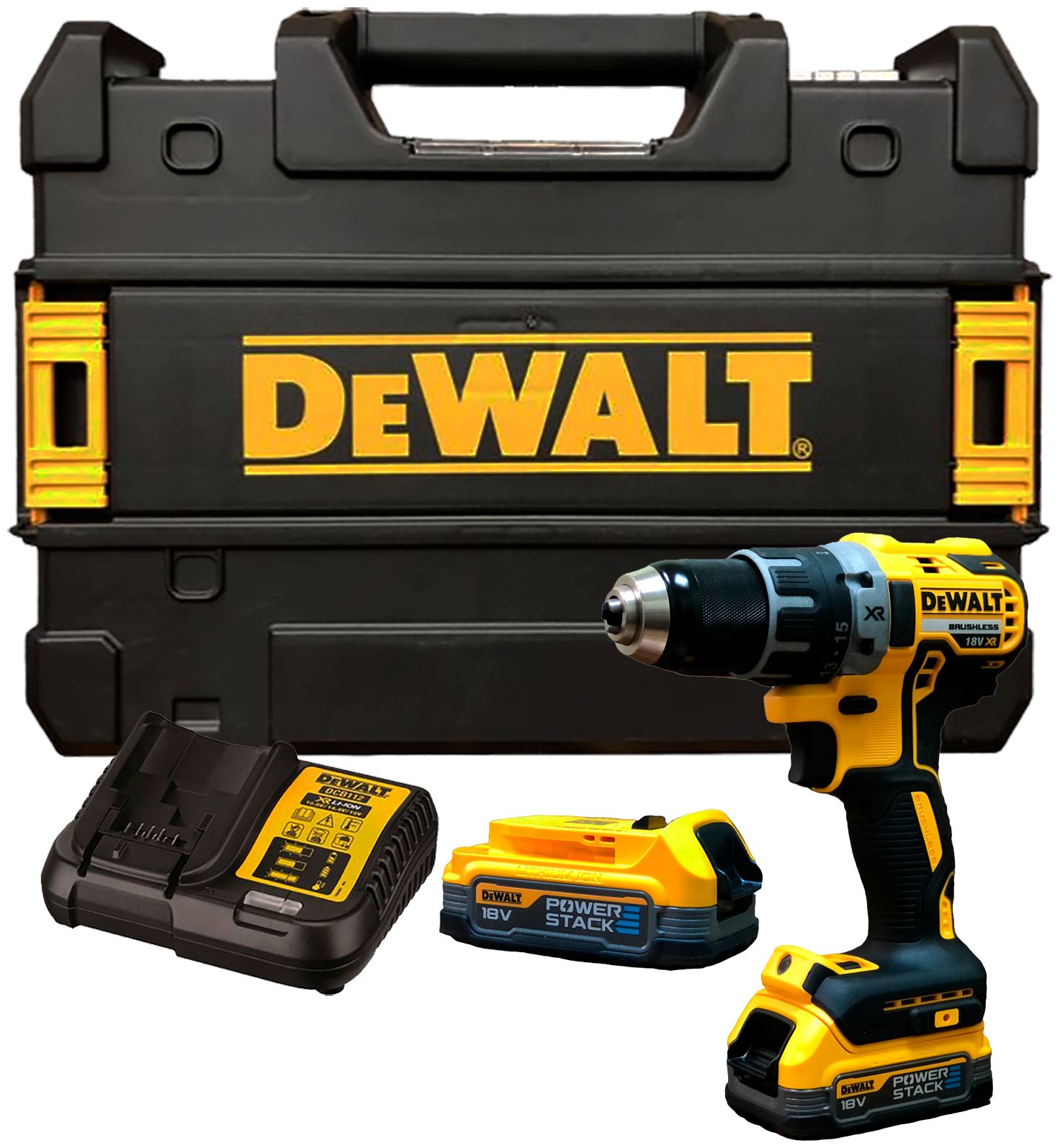 Аккумуляторная безударная дрель-шуруповерт DeWalt DCD791E2