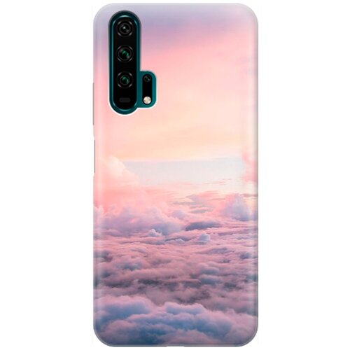 фото Силиконовый чехол на honor 20 pro / хонор 20 про с принтом "высоко над облаками" gosso