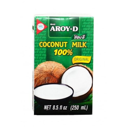 Кокосовое молоко 60% Aroy-D, 250 мл
