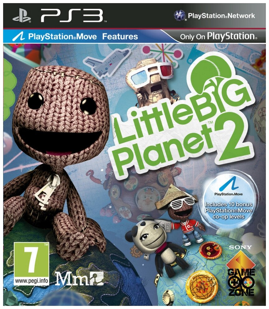 LittleBigPlanet 2 (PS3) б/у, Полностью Русский