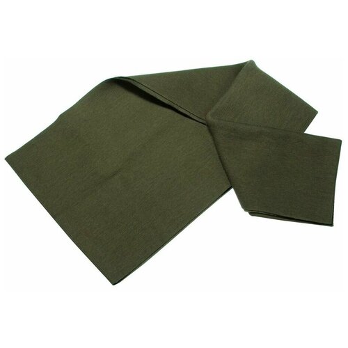 Кромка трикотажная (подвяз), большая, цвет зеленый защитный, 128-019