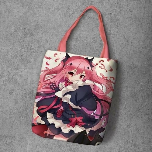 фото Сумка шоппер anime dakimakura, фактура рельефная, мультиколор