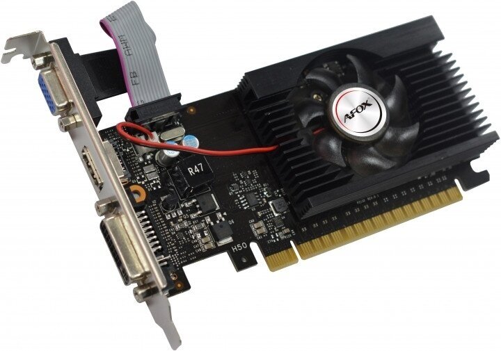 Видеокарта PCIE16 GT710 1GB DDR3 AF710-1024D3L8 AFOX - фото №11