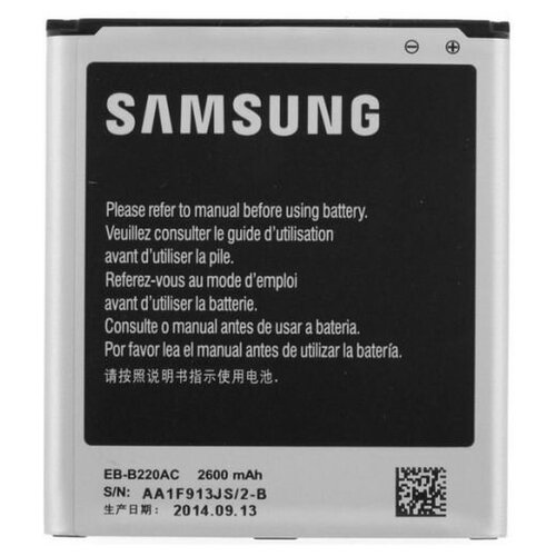 Аккумулятор Samsung EB-B220AC 2600 мАч original phone battery eb b220ac eb b220ae for samsung galaxy grand 2 sm g7106 g7108 g7108v sm g7102 replacement battery 2600mah