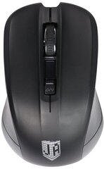 Мышь беспроводная Jet.A Comfort OM-U36G чёрная (800/1200/1600 dpi, 3 кнопки, USB)