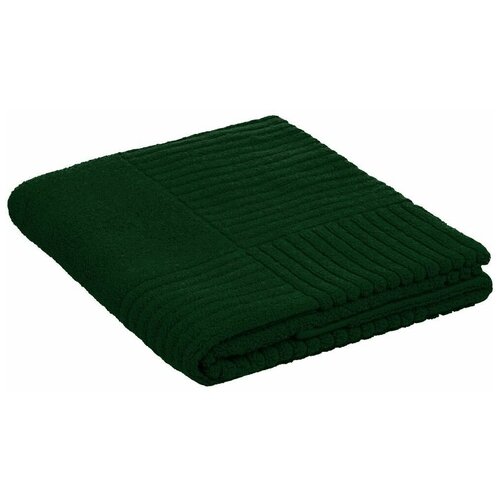 Полотенце махровое банное Farbe, большое, зеленое 70х140 см