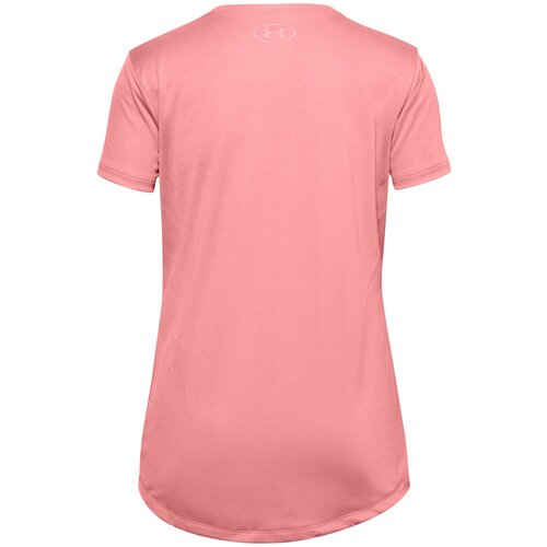 фото Футболка under armour branded short sleeve tech tee розовый ylg 1356444-668