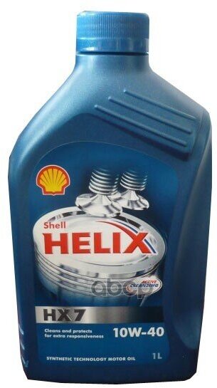 Shell Shell 10W40 (1L) Helix Hx7_масло Моторное! Api Sn+/Sn, Acea A3/B3/B4, Mb 229.3, Vw 501.01/505.00