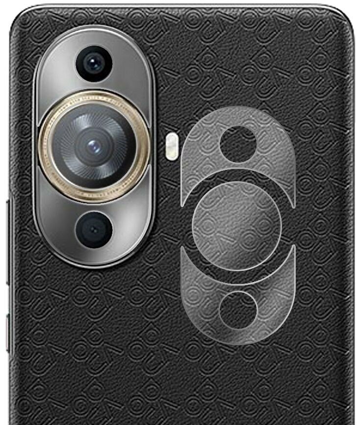 Стекло защитное гибридное Krutoff для камеры Huawei Nova 11 Pro (2шт.)