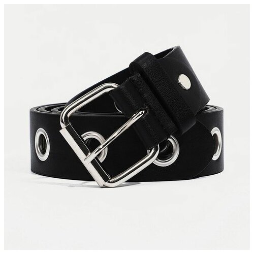 фото Ремень сима-ленд, размер 105, черный сима-лэнд