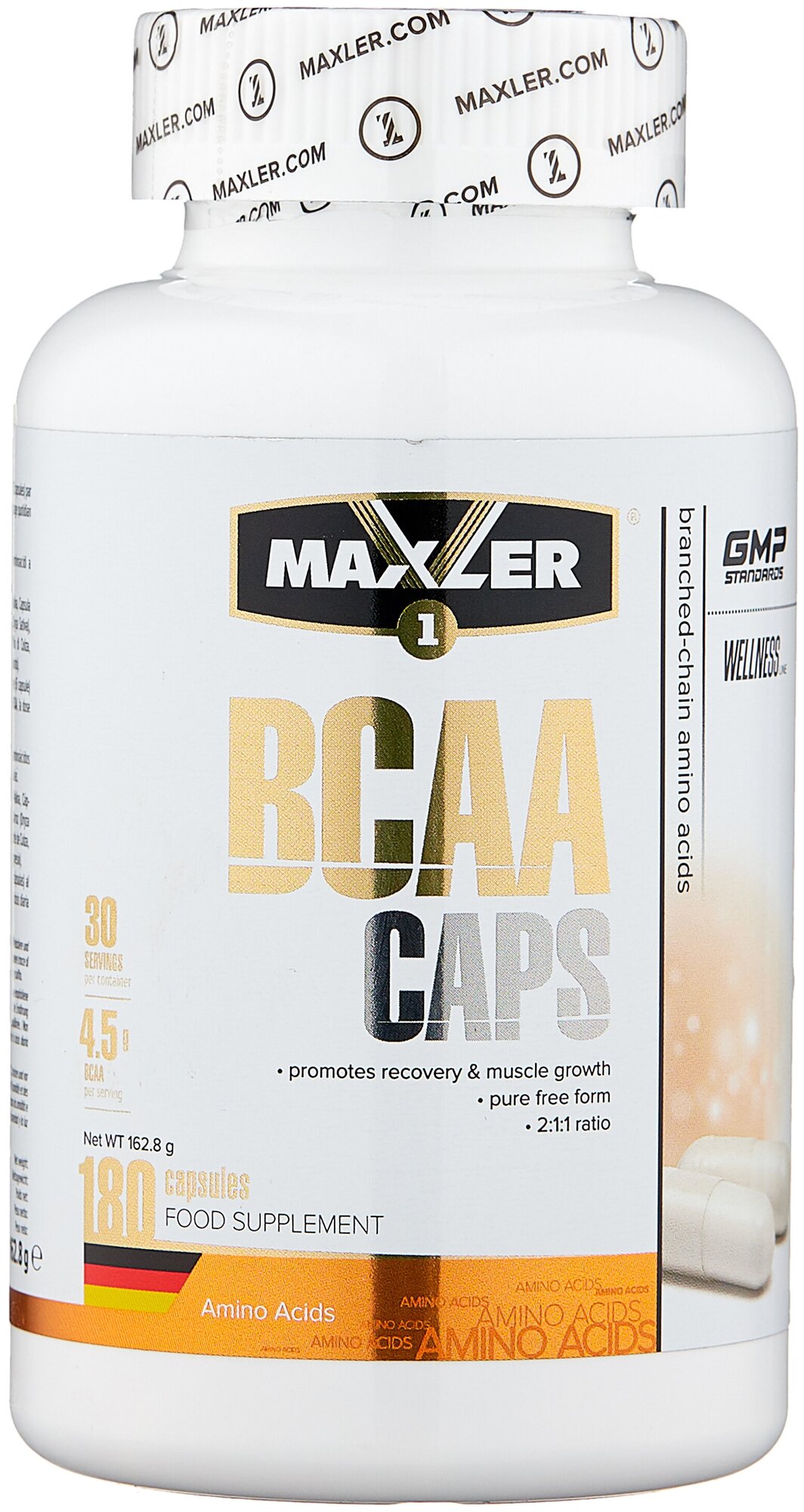 Maxler BCAA Caps (180 капсул)