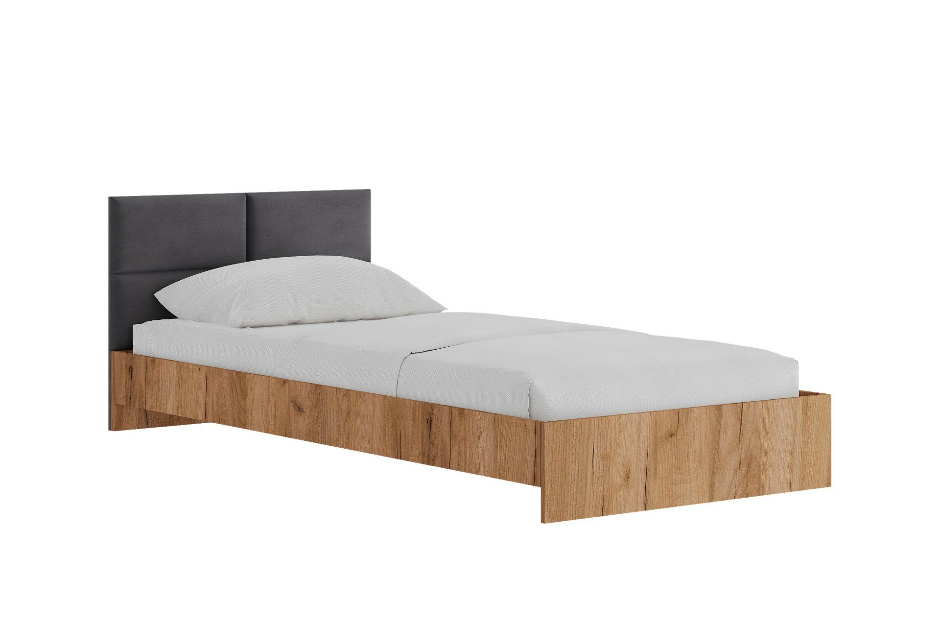 фото Кровать Лигия с мягким изголовьем