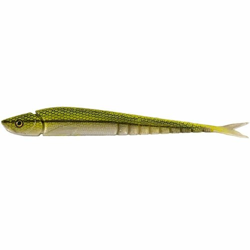 Силиконовая приманка WAKE PELAGEAR 8.0 (3 шт/уп) #Green Minnow/20cm,28g силикон wake 8 pelagear blueback herring 20cm 28g