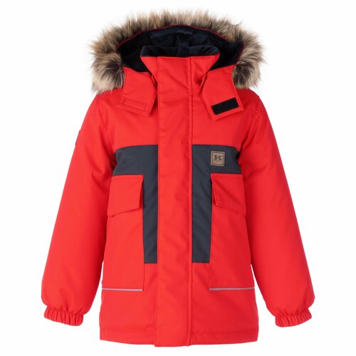 фото Куртка kerry, размер 116, бордовый, красный