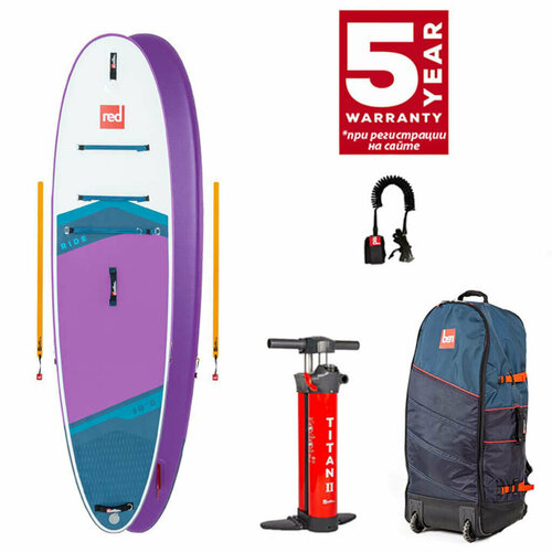 фото Cап борд надувной двухслойный red paddle 10'0"x29" ride purple 2023 / sup board, сапборд, доска для сап серфинга