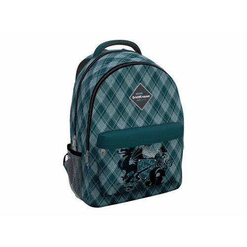 Ученический рюкзак ErichKrause EasyLine с двумя отделениями и грудной перемычкой 20L Dragon Emblem