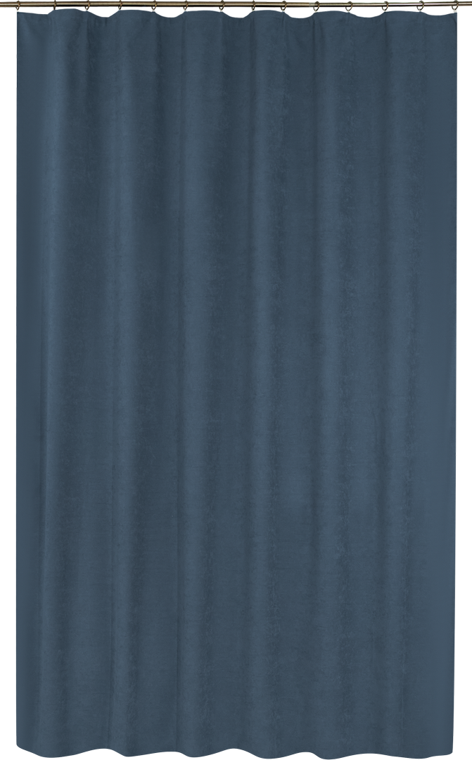 Штора на ленте «Рим» 200x310 см цвет серый/синий - фотография № 8