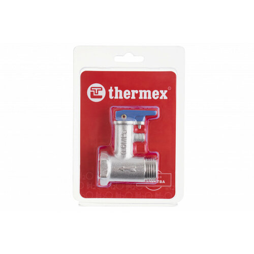 Клапан предохранительный THERMEX 1/2, 6 бар, с ручкой