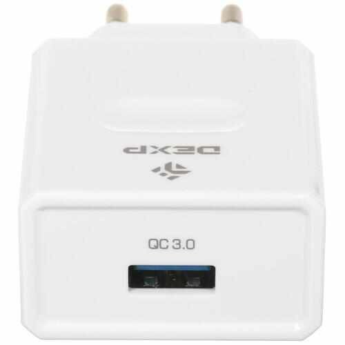 Сетевое зарядное устройство DEXP IET003188 белый