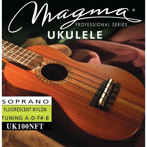 Струны для укулеле Magma Strings UK100NFT струны для укулеле сопрано европейский строй hannabach 231mt