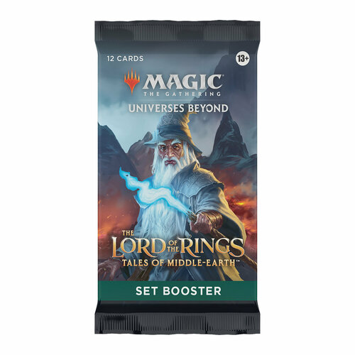 Настольная игра Wizards of the Coast MTG (англ): The Lord of the Rings: Tales of Middle-Earth: Сет-бустер фигурки mtg unpainted miniatures – wave 6 – lord xander the collector wizards of the coast