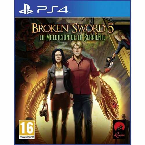 ps4 игра revolution software broken sword 5 the serpent s curse Игра Сломанный Меч 5: Проклятие Змея (Broken Sword 5 The Serpent's Curse) (PS4, русская версия)