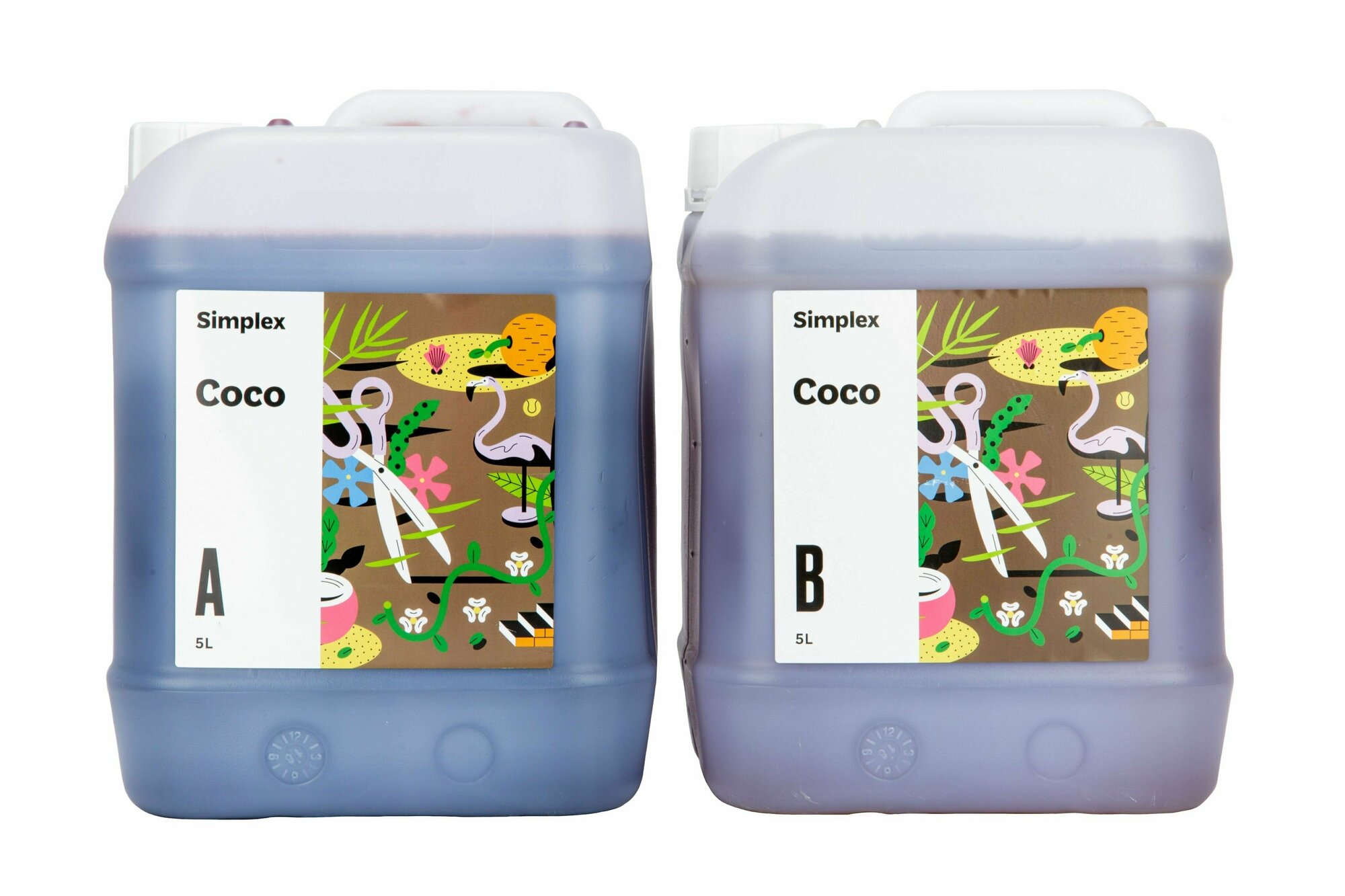 Комплект удобрений Simplex Coco A+B 5 л.
