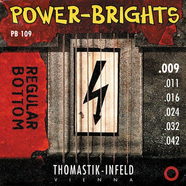Струны для электрогитары Thomastik-Infeld Power Brights PB109 9-42