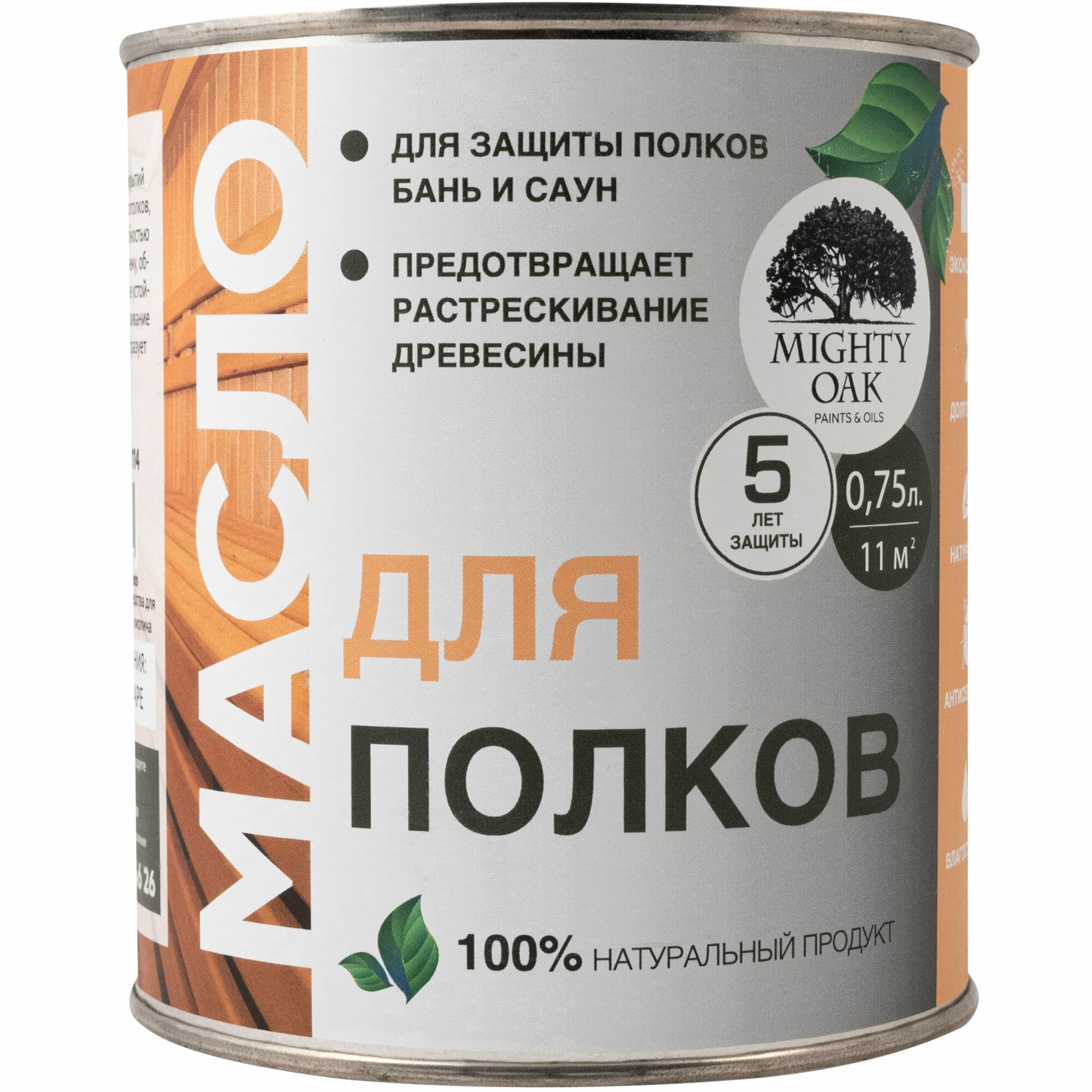 фото Масло для полков Mighty Oak 750 мл