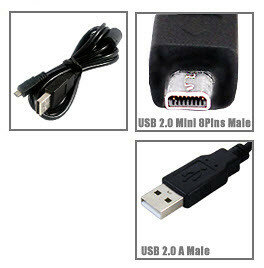 Кабель фото USB тип UC-E6 UC-E16 UC-E17 8pin универсальный
