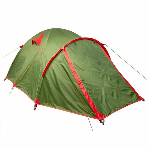 палатка maclay dakota 3 туристическая размер 210 х 205 х 130 см трехместная цвет хаки Палатка Campus Scout 3 (C/SC 3)