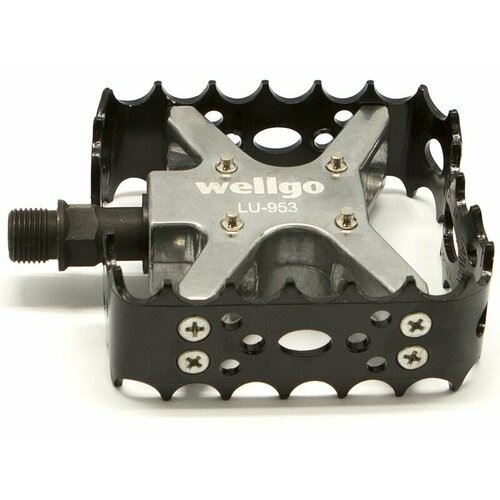 фото Wellgo педали lu-953 алюминий, без отражателя