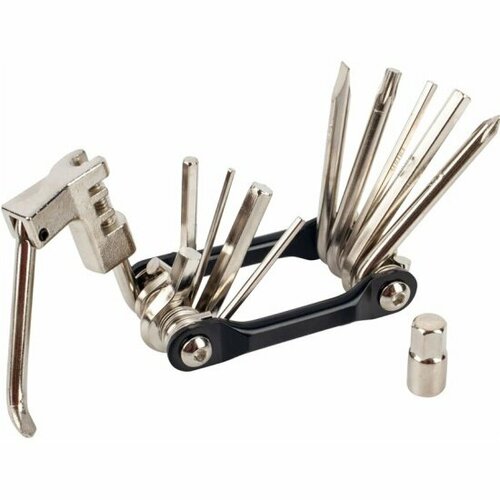 Trix Ключи шестигранные в наборе 2/2.5/3/4/5/6/8 мм + 3 отвертки+выжимка цепи+монтажка '00000013716