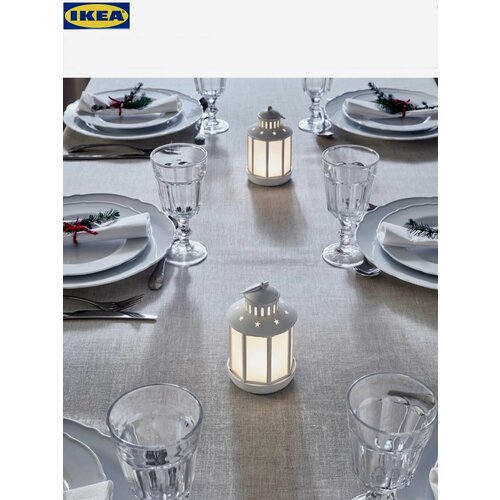 IKEA STRALA/строла фонарь светодиод, 13 см, комплект из 2 шт