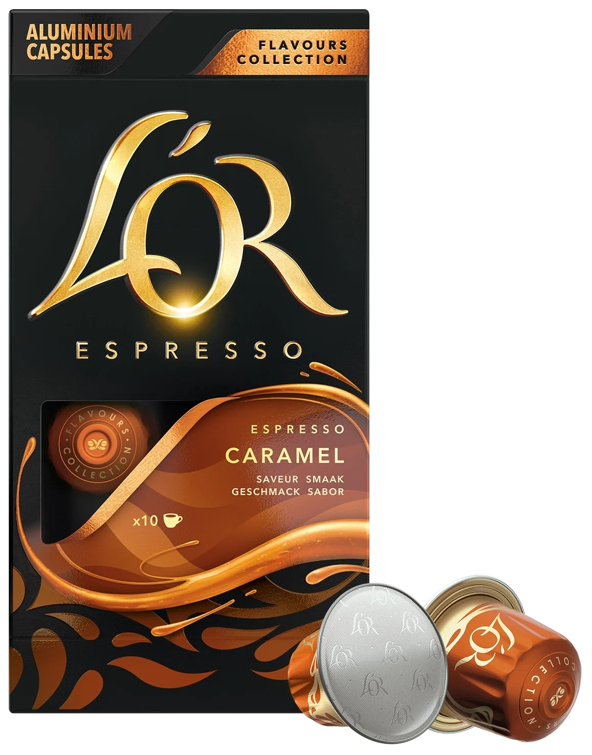 Кофе в капсулах L'OR Espresso Caramel, 10 кап. в уп.