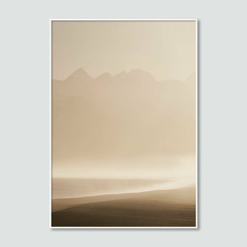 Постер в раме 50х70 Postermarkt, Дымка На Пляже