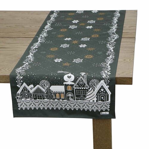 Дорожка на стол NUIT ETOILEE ANTHRACITE 50*250 Beauville, 57029