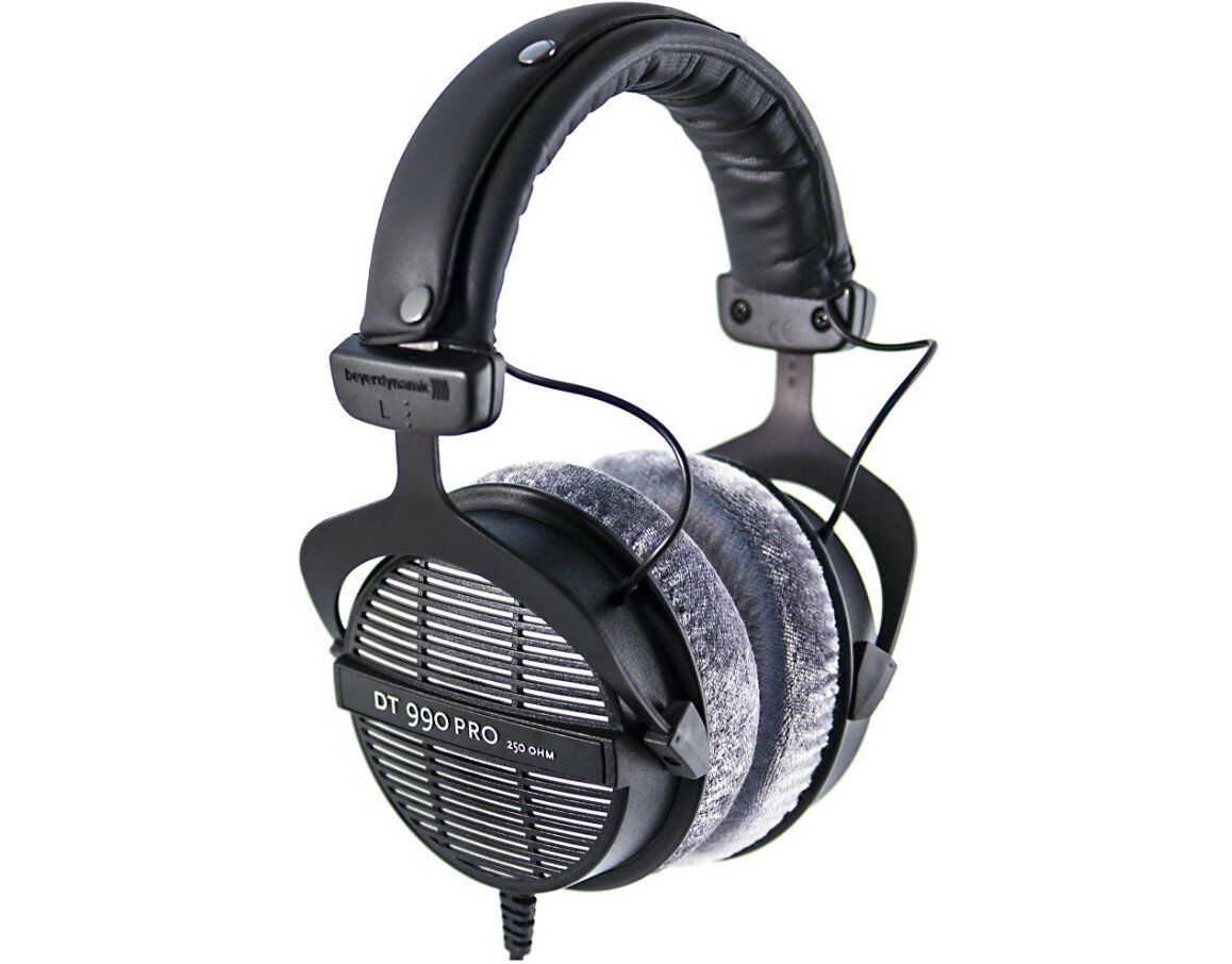 Студийные проводные наушники Beyerdynamic DT 990 PRO, 250 Ом, черный