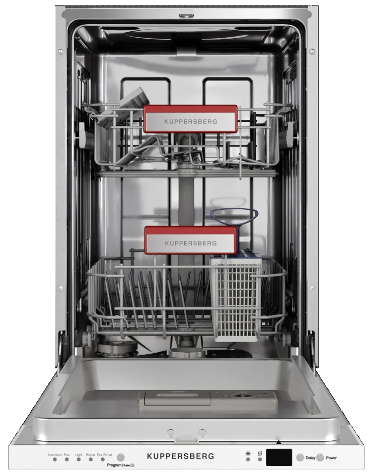 Встраиваемая посудомоечная машина Kuppersberg GGS 4525, ширина 45 см, 2 корзины, 9 комплектов, Китай