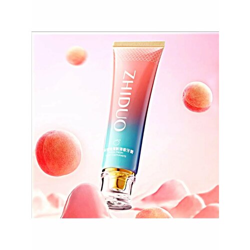 Зубная паста отбеливающая персик- мята Zhiduo 320₽